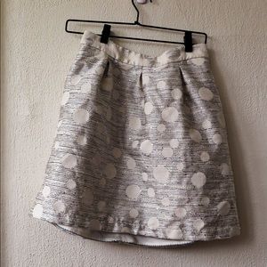 Anthropologie Maeve Sequin Circle Skirt